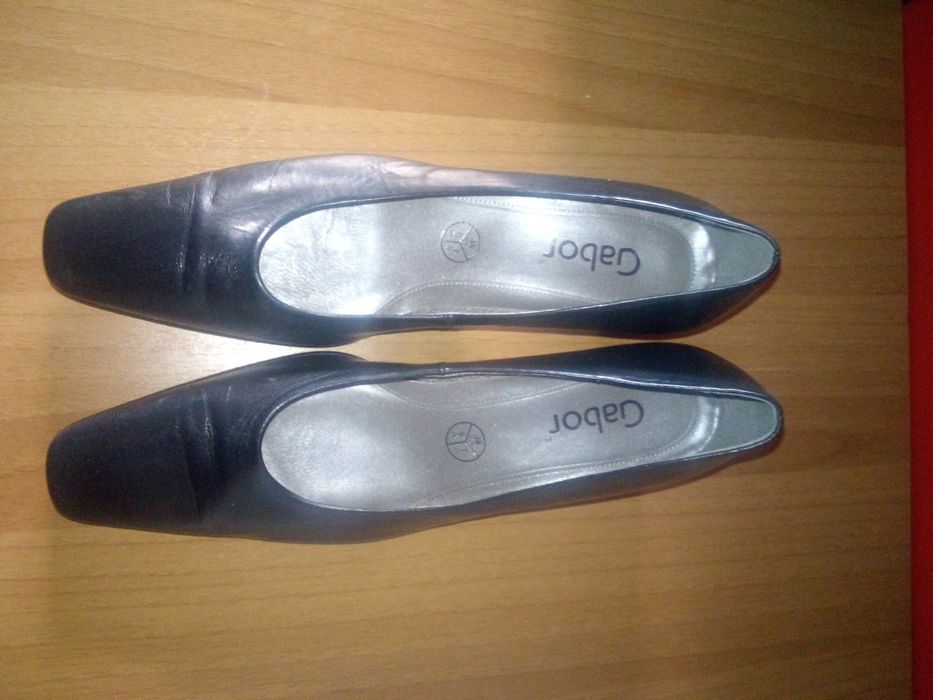 №38 GABOR и LUFTPOLSTER черна естествена кожа