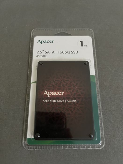 Продам новый SSD Apacer AS350X 1TB