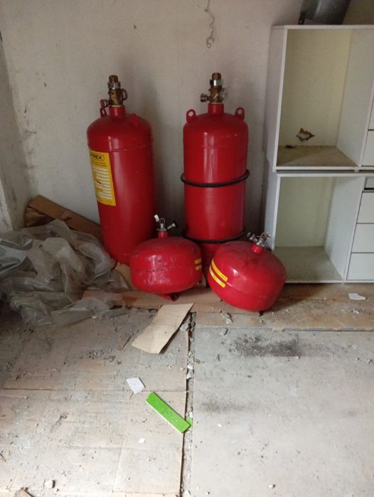 Газовый пожартушения