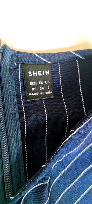 Rochie NOUA  office sau pentru scoala bleumarin noua