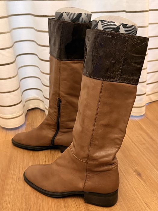 Cizme Tosca Blu - piele naturala, 39