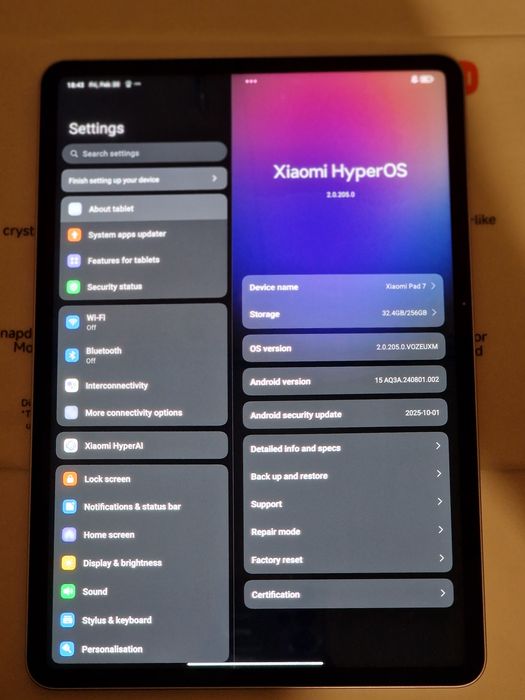 Xiaomi Pad 7 256GB + Keyboard