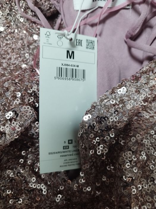 елегантна рокля Reserved – размер M, нова с етикет