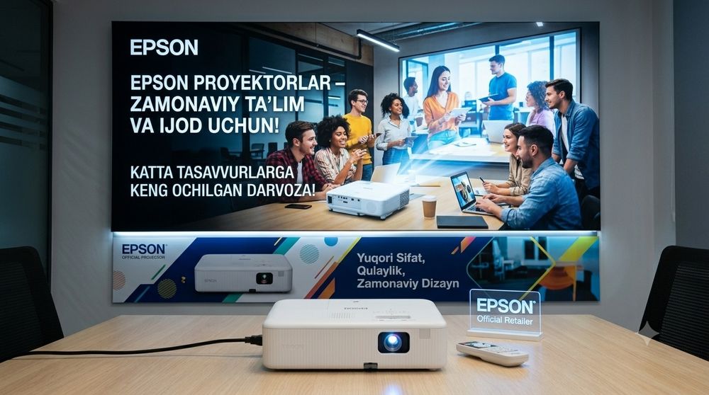 Оптом Проекторы Epson Hisense  Доставка +Установка