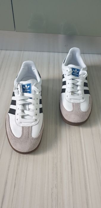 Adidas Samba Leather  Unisex 37 1/2/ 23см НОВО ОРИГИНАЛ Унисекс Кецове