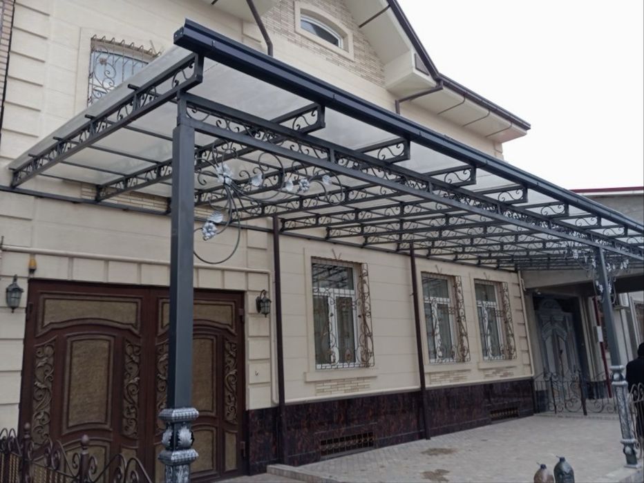 Навесы от 400.000 сум за М2