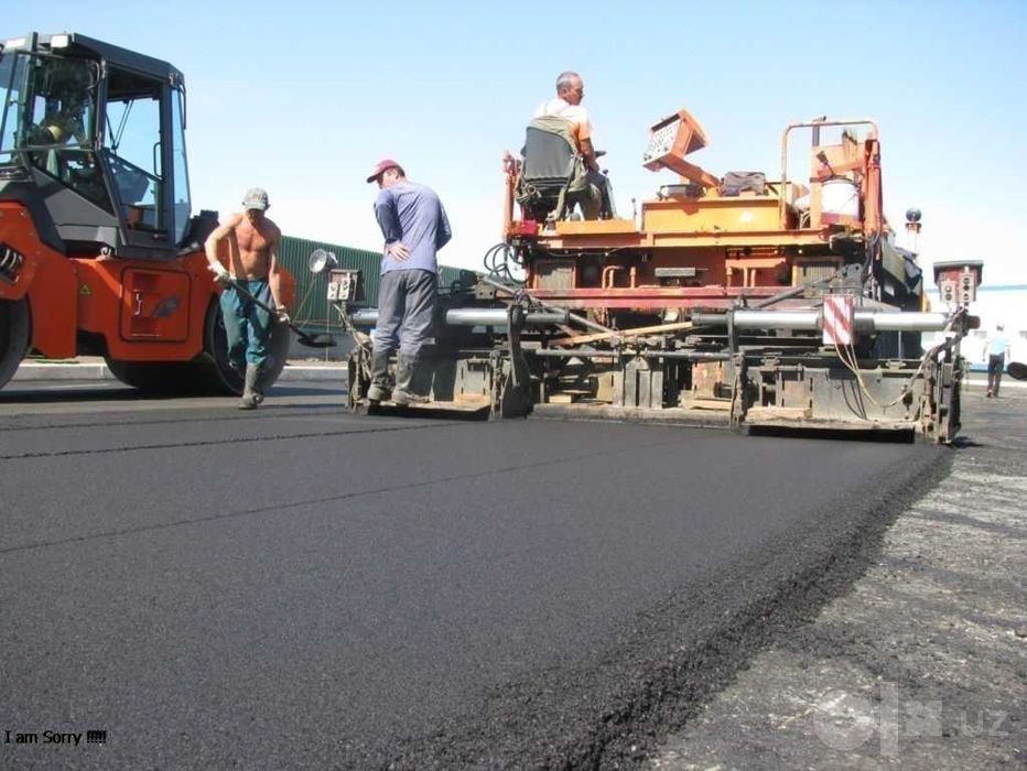 Asfalt yotqizish xizmati  Butun O‘zbekiston bo‘ylab