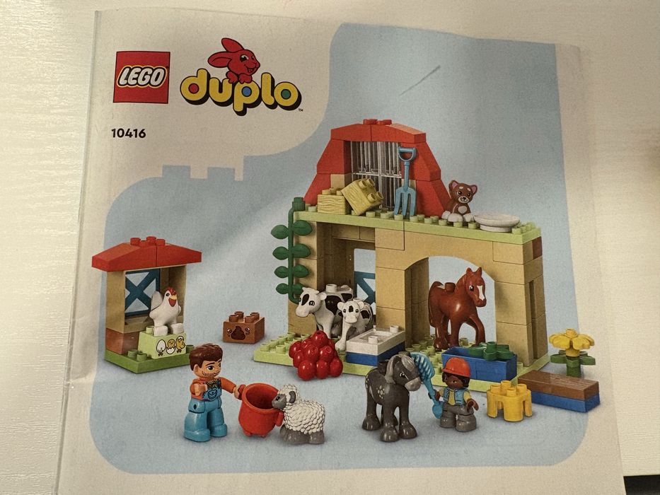 LEGO DUPLO 10916 – Fermă cu animale, complet