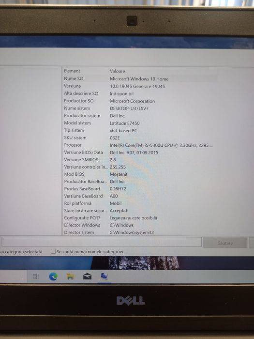Laptop Dell Latitude E7450 i5-5300U