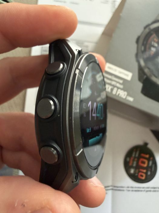 Garmin Fenix 8 Pro 51mm AMOLED Sapphire - Factură Garmin Oct. 2025 + Curea NOUA verde mentă