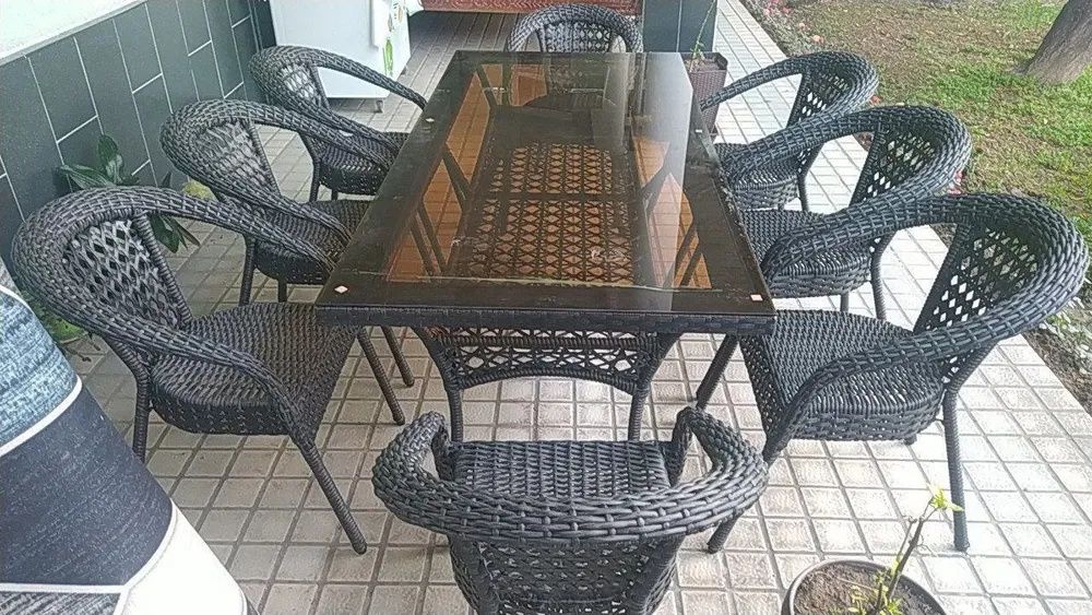 Ротанг/ратан/ратанг стол стулы