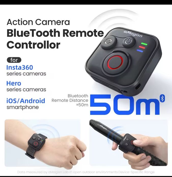Telecomanda aMagisn compatibila Insta360/ GoPro/ telefoane