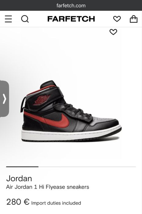 Продавам чисто нови мъжки Air Jordan 1 High Flyease