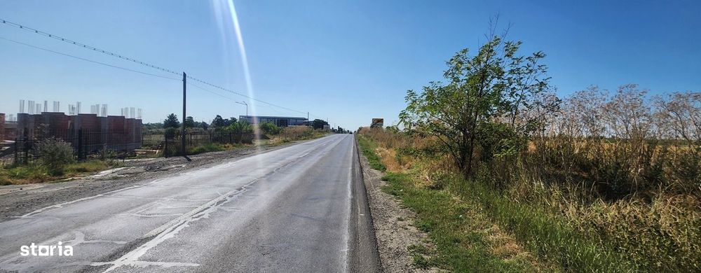 Frumusani-Pasarea,stradal la asfalt,ideala investitie!