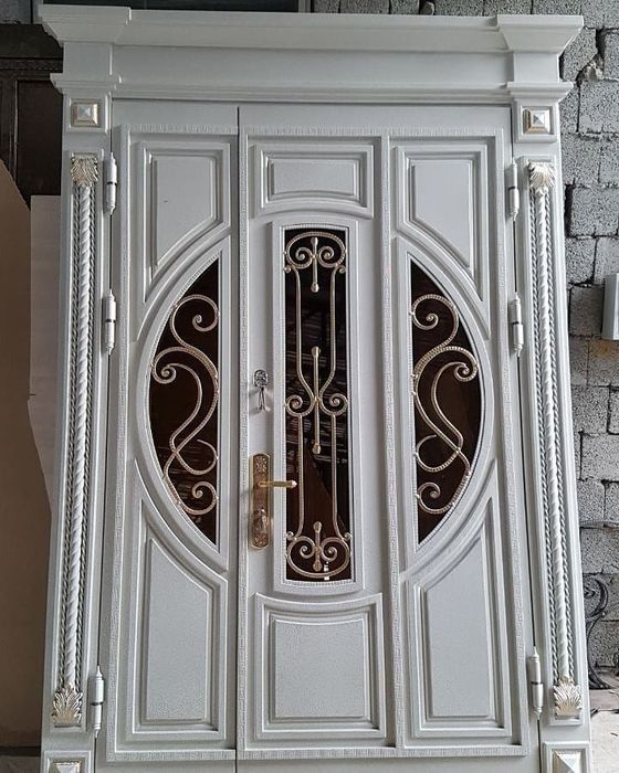 Темир эшик дарвоза панжаралар ва акфа ойна эшиклар ясаймиз