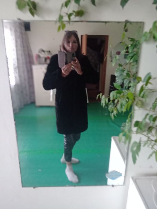 Продам шубу мутон чёрного цвета