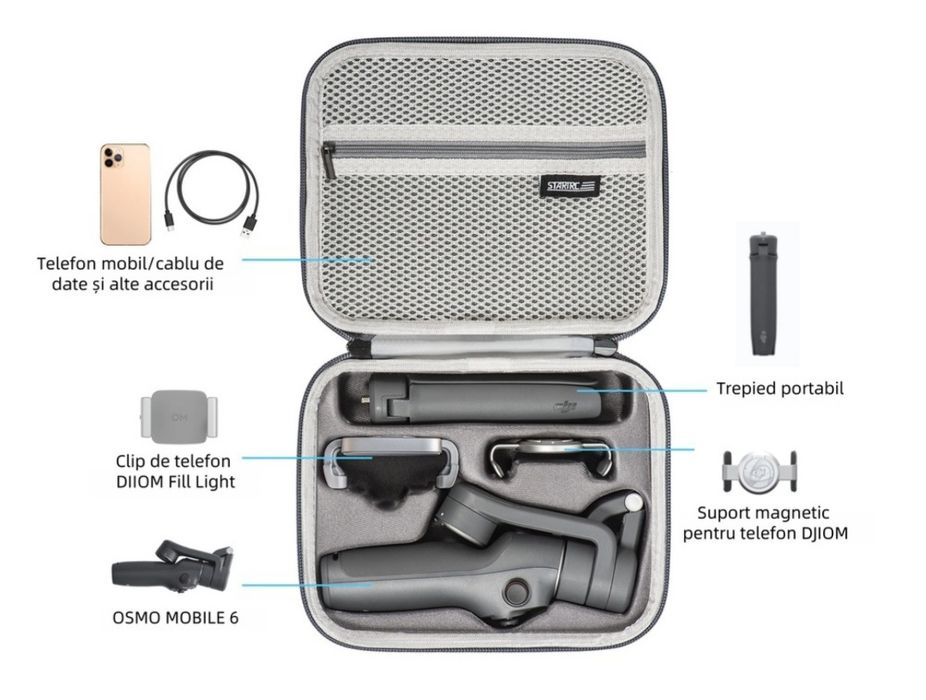 Чанта за Комплект стабилизатор на изображението за DJI OM6