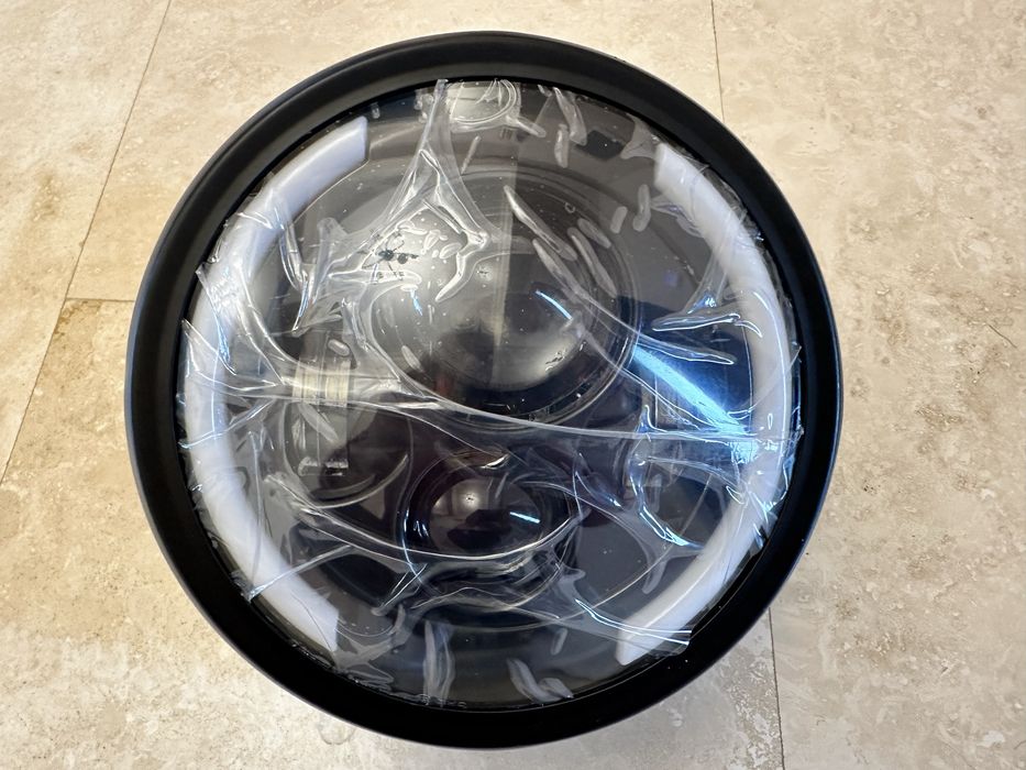 Far moto led cu DRL
