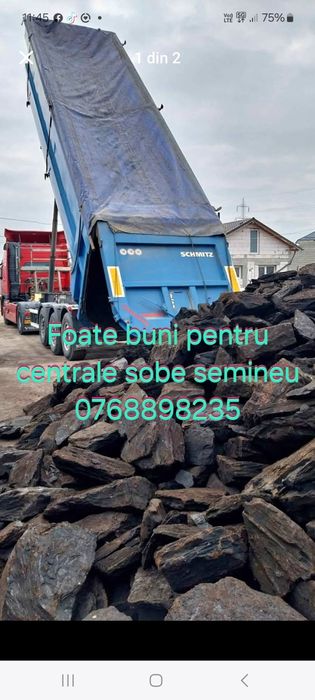 Carbuni lignit foarte buni pentru centrala termica  sobe șemineu