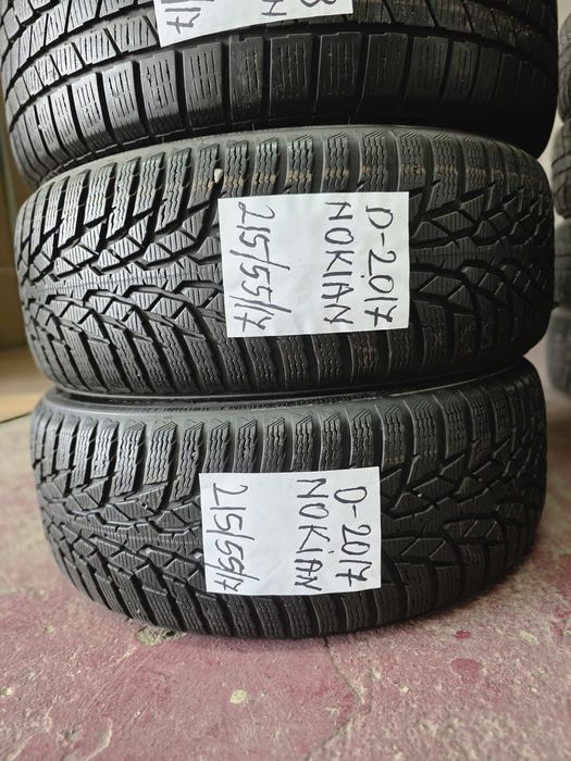 2x 215/55/17 M+S NOKIAN Stare excelenta