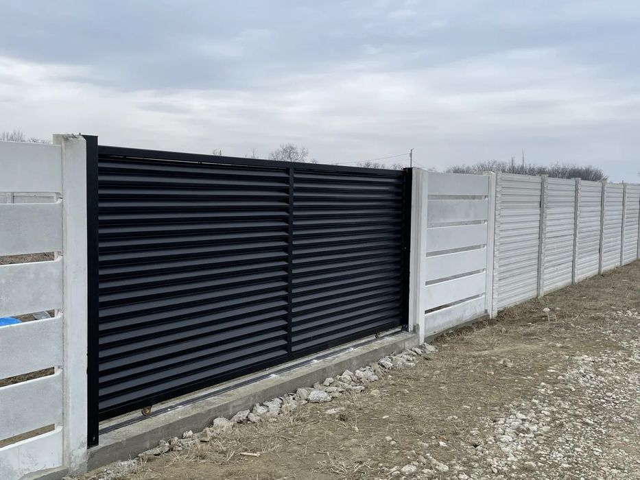 Executăm porți din lamele la comanda clientului