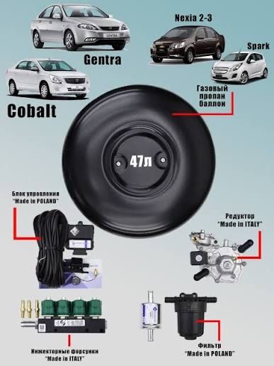Пропан евро4, евро3 с гарантией 1 год