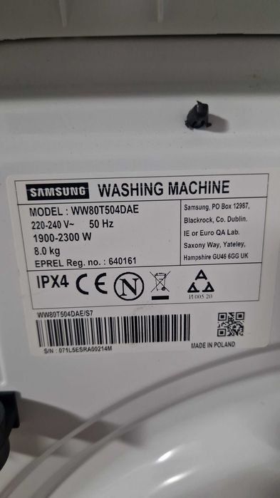 Masina de spalat rufe SAMSUNG