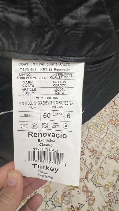 Продам мужскую пальто