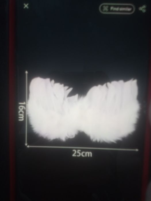 Ангелски крила за новородено бебе