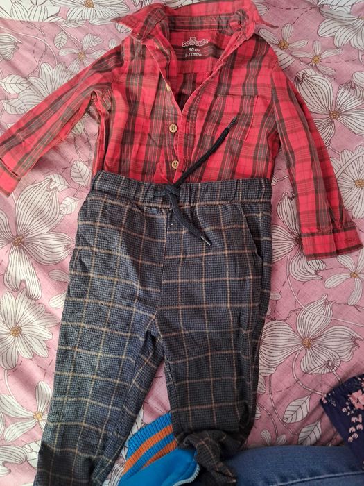 Бебешки дрехи за момче и обувки