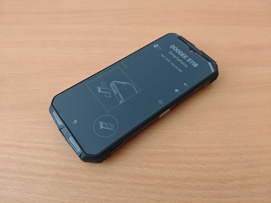 Нов Doogee S118, 512гб, удароустойчив, 10800mah, нощна камера