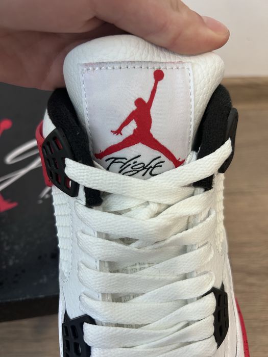 Adidasi Nike Air Jordan 4 Red Cement | Marimile 42, 42.5