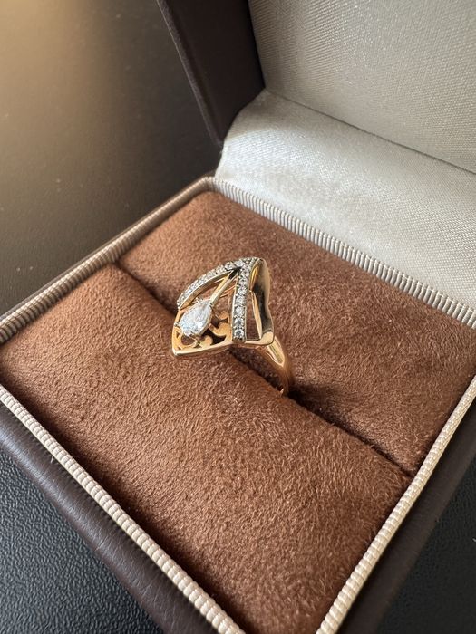 Кольцо золото 585