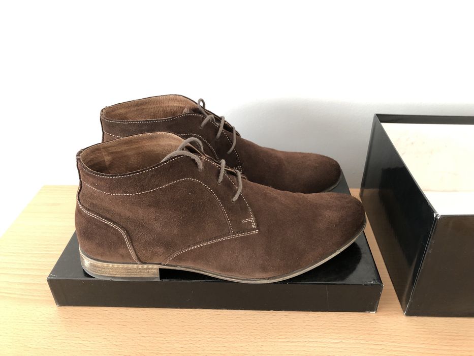 Велурени боти Zee Lane от естествена кожа, номер 43