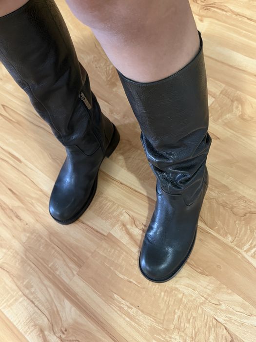 Сапоги натуральная кожа