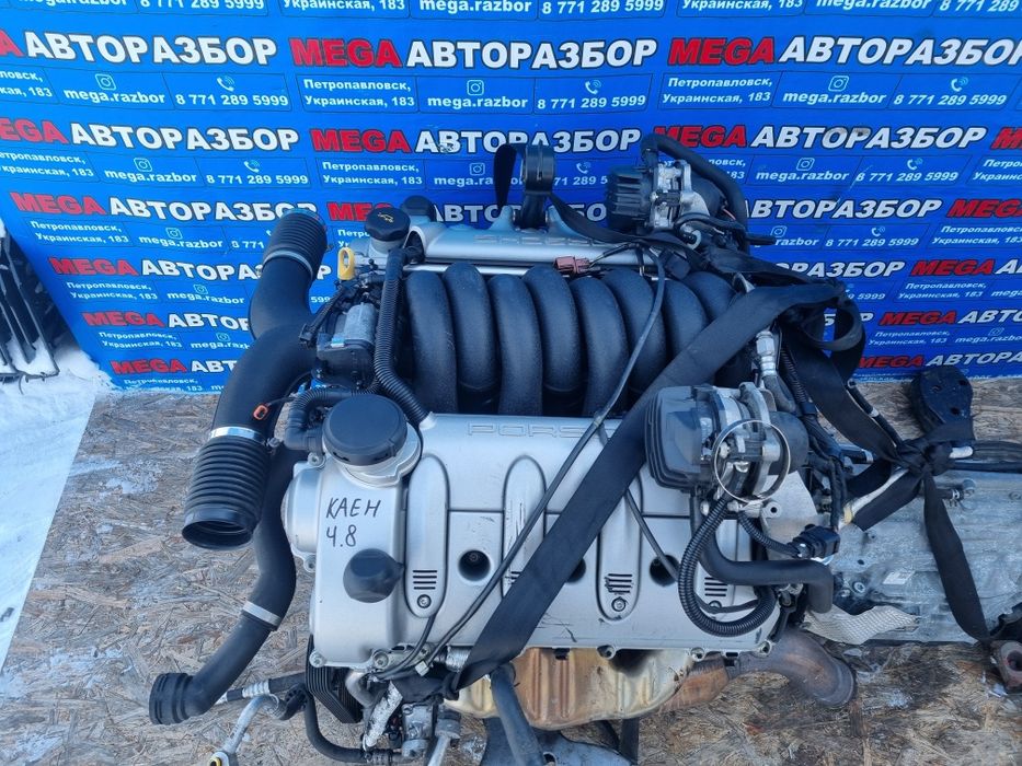 Двигатель M48.01 на Porsche Cayenne.