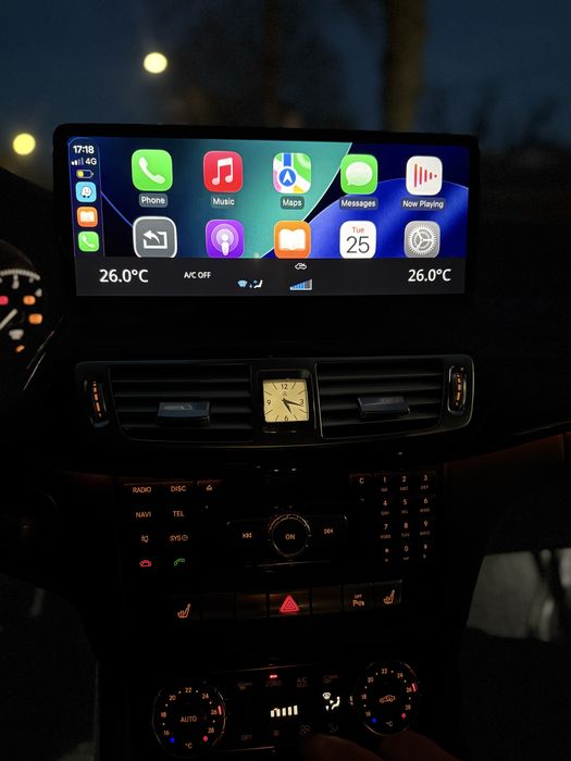 Android Навигация Mercedes CLS W218 Андроид Екран