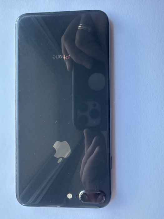 КАТО НОВ !!! iPhone 8 Plus - 64GB - черен - НОВА БАТЕРИЯ !!!