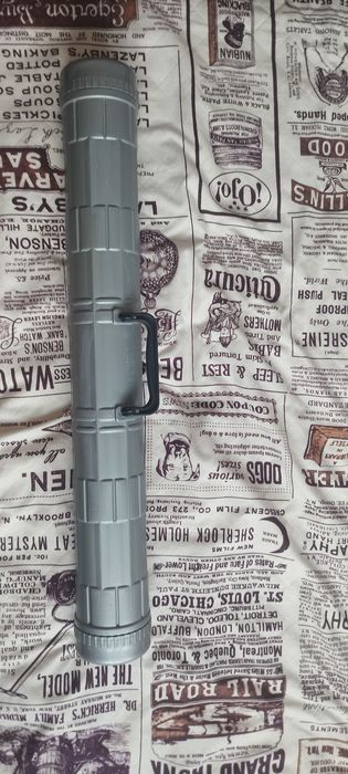 Тубус серый для чертежей