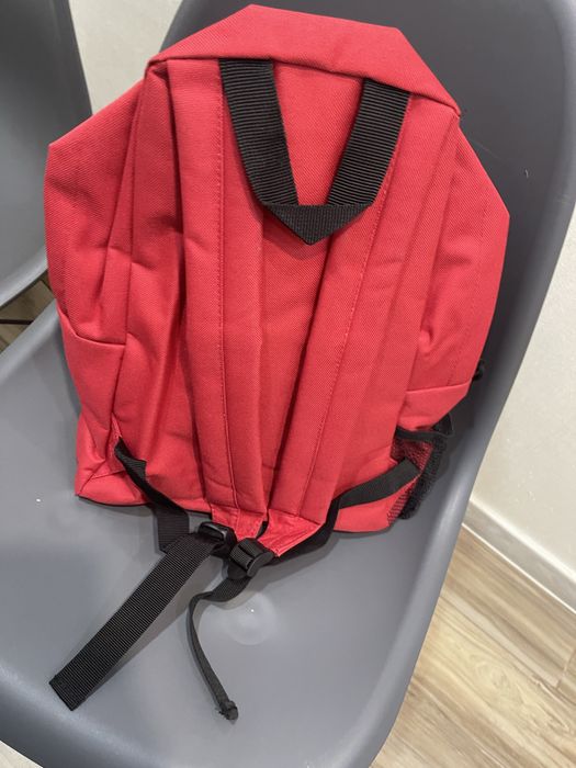 Рюкзак красный, сумка на плечи