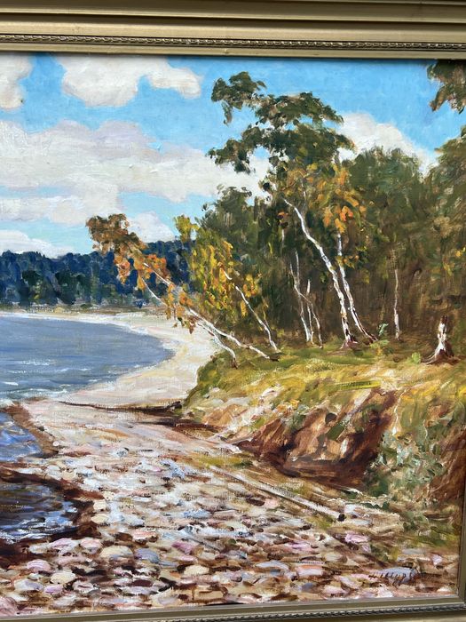 Н. Шурыгин . Х/ м 173х65 красота .