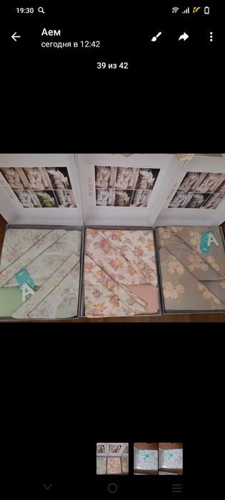 Премиальное постельное бельё муслин