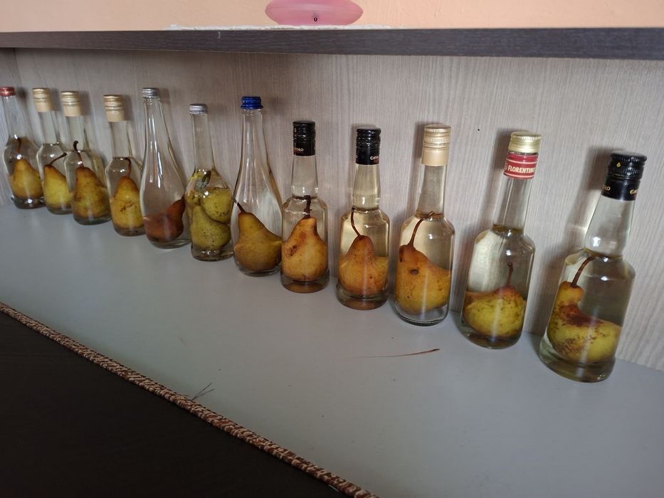 Sticla cu para înăuntru