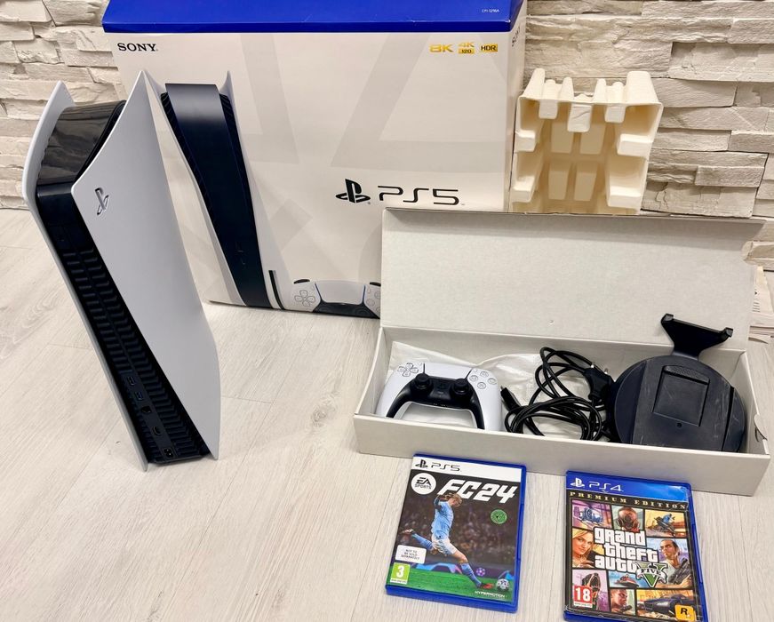 PS5 - PlayStation 5 Disk + 30 jocuri
