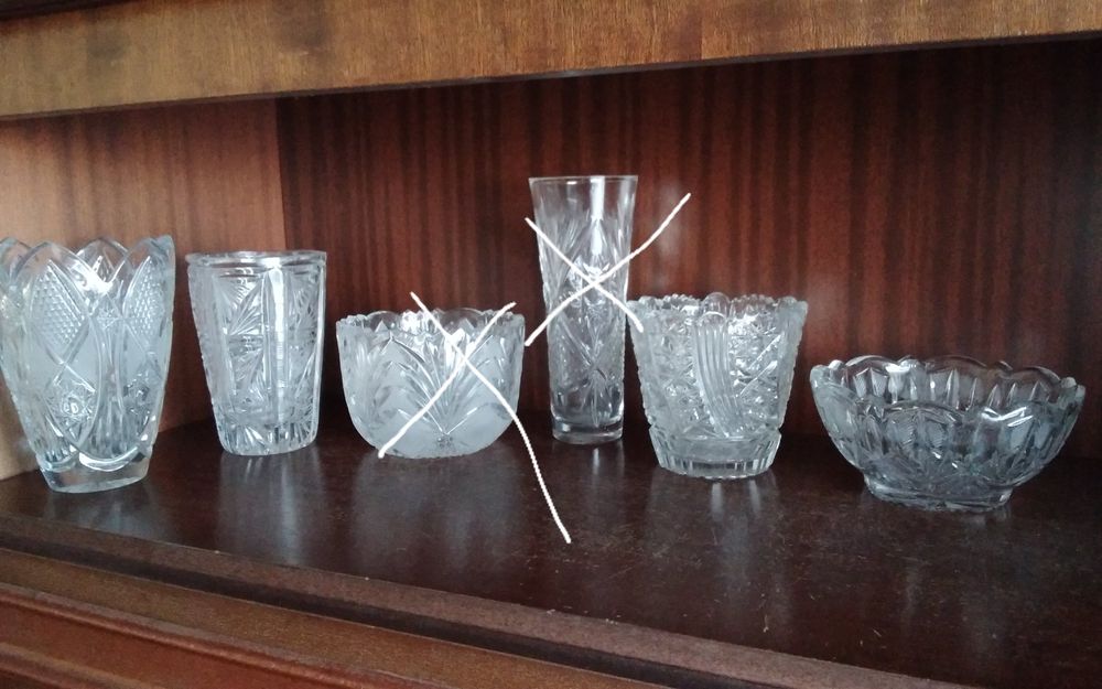 Продам   хрусталь и стекло