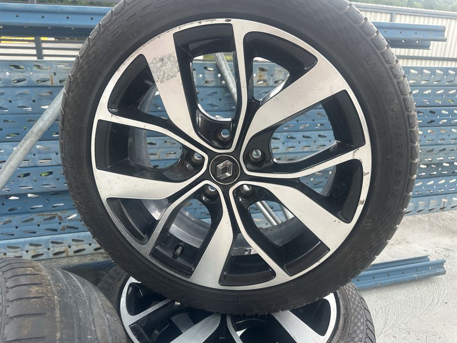 Jante / roti originale r17 Renault Megane 4 Kadjar Koleos Latitude Talisman Arkana Captur 5x114.3 et43 205/50R17 vara