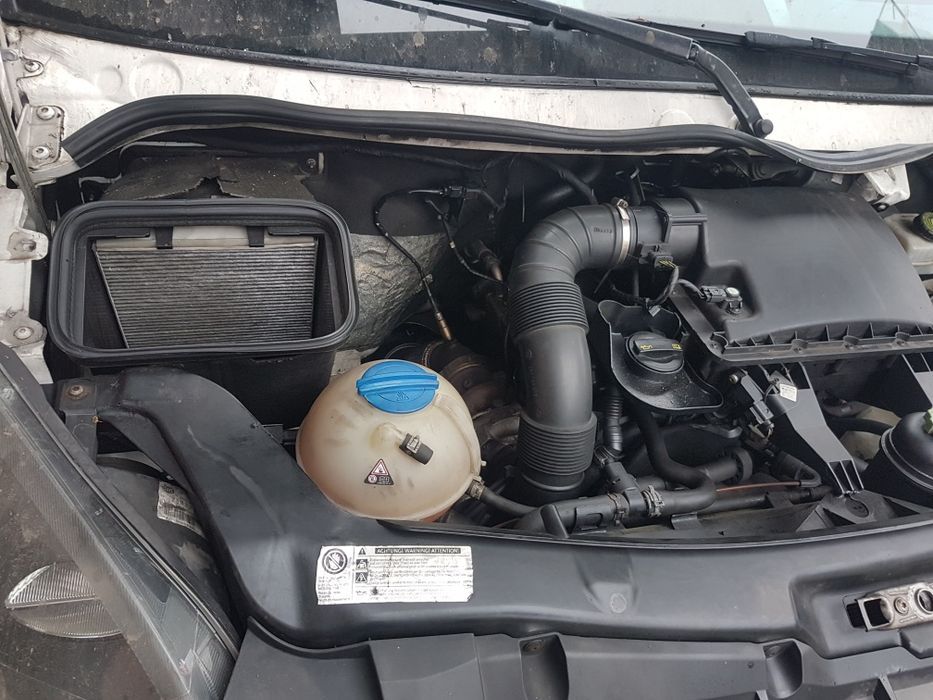 Motor volkswagen vw crafter 2.0 2000 cc euro 5 an 2014 fata completă
