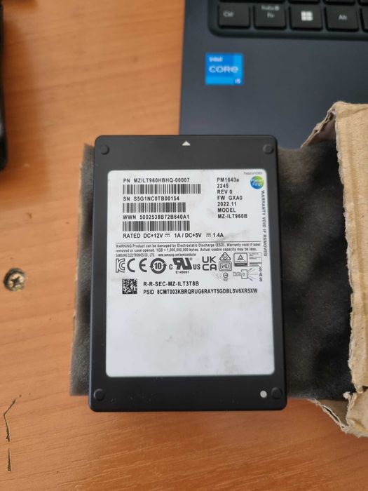 SSD 960 GB 2.5in bulk