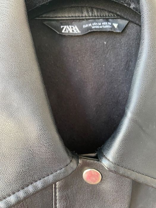 Кожена риза на ZARA