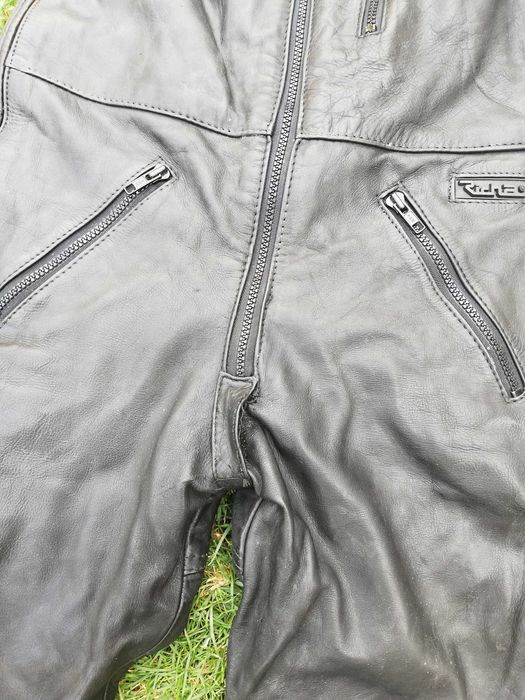 Мото гащеризон от естествена кожа